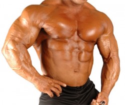 shirtless man with muscle